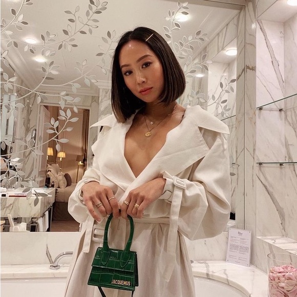 SOLD Jacquemus Le Chiquito Croc Embossed - Picture 5 of 13